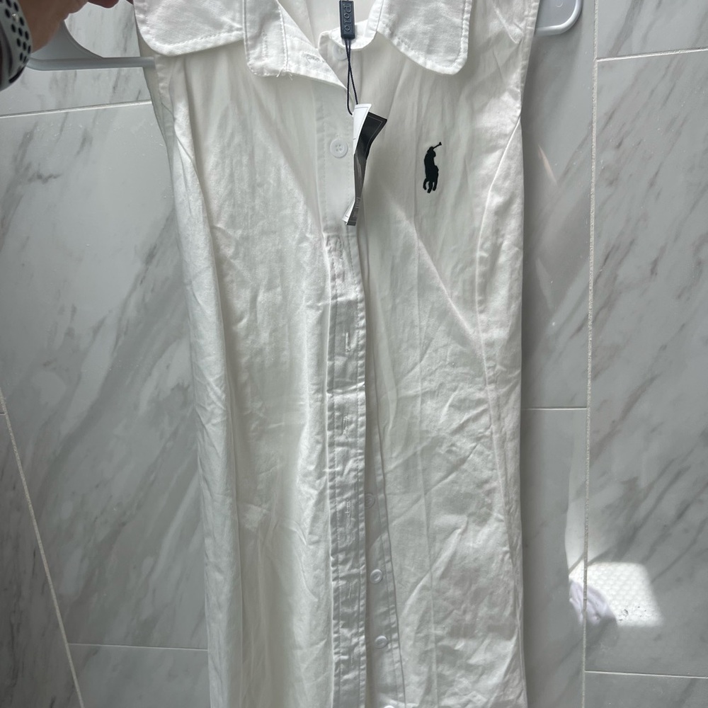 Tommy Hilfiger White Sleeveless Jacket